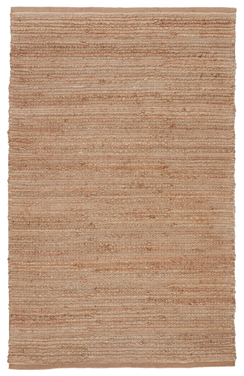 Jaipur Living Himalaya Clifton Hm05 Handwoven Handmade 80% Jute 20% Cotton Solids Solid Indoor Rug Tan 80% Jute 20% Cotton, 100% Cotton Rug102004