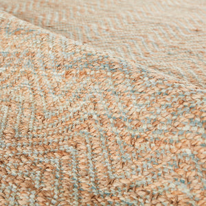 Jaipur Living Himalaya Reap Hm20 Handwoven Handmade 85% Jute 15% Rayon Lines Chevron Indoor Rug Tan, Green 85% Jute 15% Rayon, 100% Cotton Rug122803