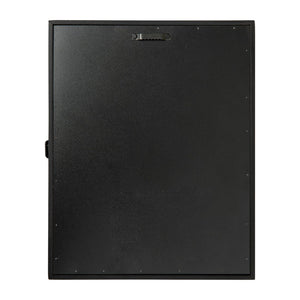 English Elm Maverick 11x14 Solid Pine Medals Display Case with Removable Shelves for Cherished Keepsakes Black HMHD-23M014YBN1-BLK-1114-GG