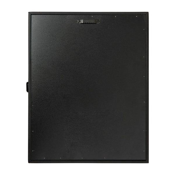 English Elm Maverick 11x14 Solid Pine Medals Display Case with Removable Shelves for Cherished Keepsakes Black HMHD-23M014YBN1-BLK-1114-GG