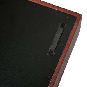 English Elm Maverick 11x14 Solid Pine Medals Display Case with Removable Shelves for Cherished Keepsakes Mahogany HMHD-23M018YBN1-MHG-1417-GG