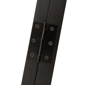 English Elm Banks 24x36 Jersey Display Case with Premium Pine Frame, UV Protection, Velvet Backing & Security Lock Black HMHD-23M099YBN-BLK-2436-GG