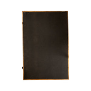 English Elm Banks 24x36 Jersey Display Case with Premium Pine Frame, UV Protection, Velvet Backing & Security Lock Rustic Brown HMHD-23M099YBN-RSTBRN-2436-GG