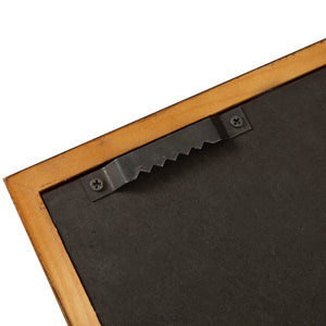 English Elm Banks 24x36 Jersey Display Case with Premium Pine Frame, UV Protection, Velvet Backing & Security Lock Rustic Brown HMHD-23M099YBN-RSTBRN-2436-GG