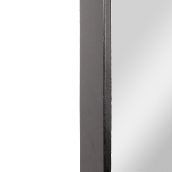 English Elm Ava 48-Inch Deep Framed Wall Mirror - Modern Accent for Brightening Bathrooms, Entryways & More Black 30"W x 48"L HMHD-24M004YBN-BLK-GG