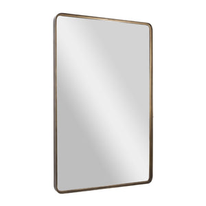 English Elm Ava 48-Inch Deep Framed Wall Mirror - Modern Accent for Brightening Bathrooms, Entryways & More Bronze 30"W x 48"L HMHD-24M004YBN-BRNZ-GG