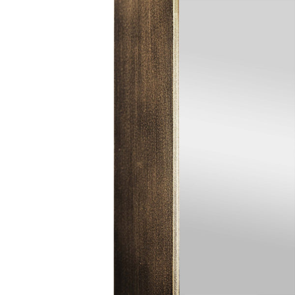 English Elm Ava 48-Inch Deep Framed Wall Mirror - Modern Accent for Brightening Bathrooms, Entryways & More Bronze 30"W x 48"L HMHD-24M004YBN-BRNZ-GG