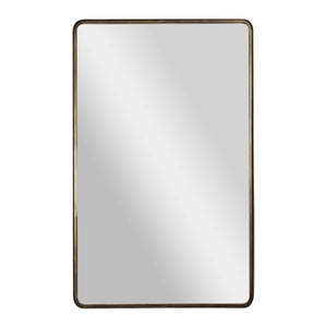 English Elm Ava 48-Inch Deep Framed Wall Mirror - Modern Accent for Brightening Bathrooms, Entryways & More Bronze 30"W x 48"L HMHD-24M004YBN-BRNZ-GG