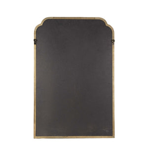 English Elm Efie Large Accent Wall Mirror with Solid Wood Frame – Ideal for Brightening Any Room Decor Effortlessly Weathered 24"W x 36"L HMHD-24M045YBN-LTNAT-GG