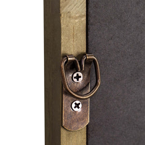 English Elm Efie Large Accent Wall Mirror with Solid Wood Frame – Ideal for Brightening Any Room Decor Effortlessly Weathered 24"W x 36"L HMHD-24M045YBN-LTNAT-GG