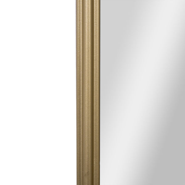 English Elm Esme Traditional Arched Wall Mirror - Elegant Baroque Accent for Home Décor and Easy Installation Gold 20"W x 29"L HMHD-FM23S0793M-GLD-GG