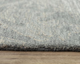 Rizzy Harmony HMY977 Hand Tufted  Wool Rug Gray 8'9" x 11'9"