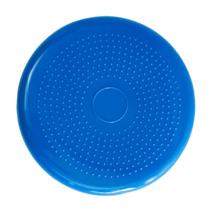 English Elm Alfie Blue 13-Inch Inflatable Wobble Cushion with Dual-Sided Grips for Balance, Focus & Comfort HN-1399-BLU-GG