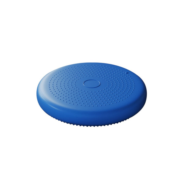 English Elm Alfie Blue 13-Inch Inflatable Wobble Cushion with Dual-Sided Grips for Balance, Focus & Comfort HN-1399-BLU-GG