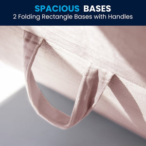 English Elm Marlowe 56" Modular Kids Play Couch - Creative Soft Foam Sofa for Imaginative Play and Comfort Blush HN-23112-BLSH-GG