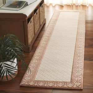 Safavieh Hamilton Power Loomed Chenille Area Rug - Timeless Elegance For Living Spaces With Classic Charm Beige Chenille Hn855s-3