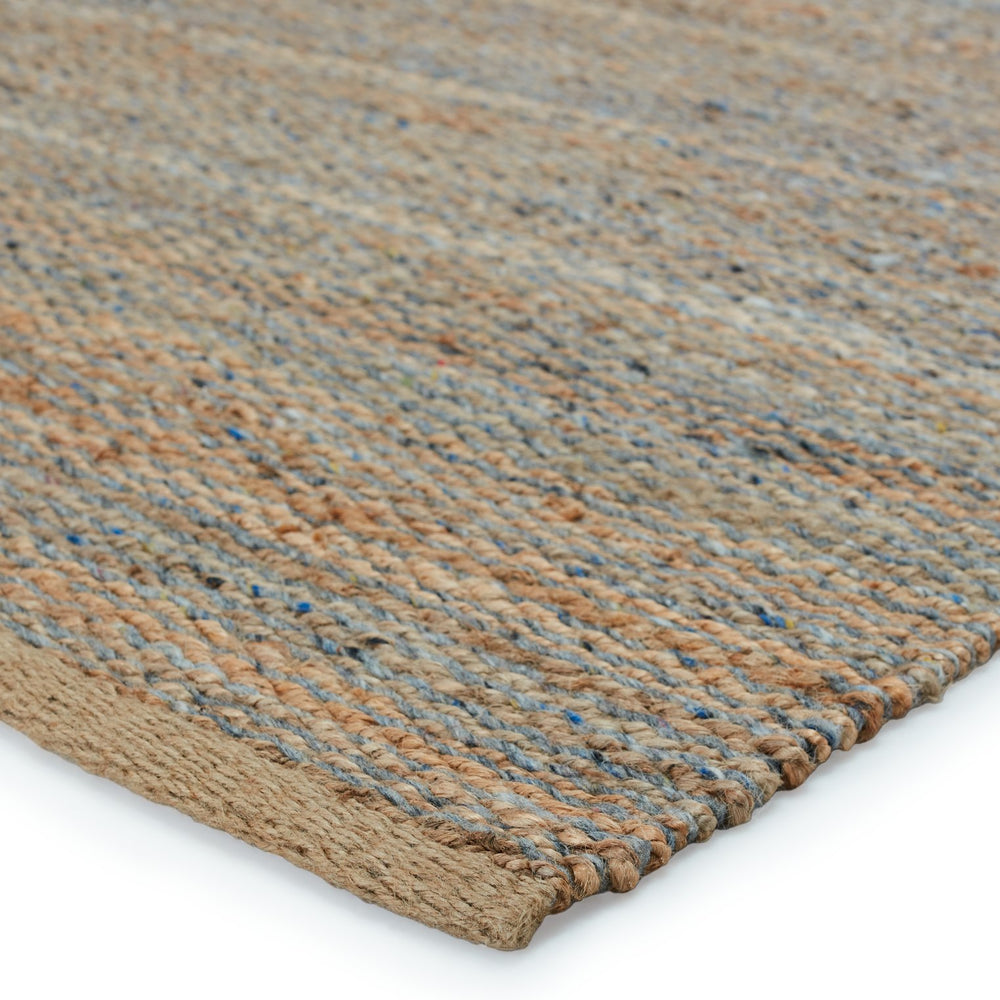 Jaipur Living Harman Natural By Kate Lester Rosier Hnl01 Handwoven Handmade 50% Wool 50% Jute Solids Solid Indoor Rug Beige, Blue 50% Wool 50% Jute, 100% Cotton Rug153077