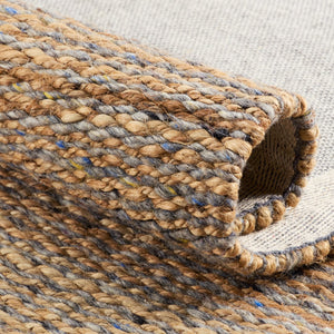 Jaipur Living Kate Lester + Jaipur Living Harman Natural Rosier Modern Global Handmade Indoor Rug Beige 10'x14'