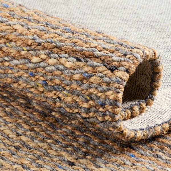 Jaipur Living Kate Lester + Jaipur Living Harman Natural Rosier Modern Global Handmade Indoor Rug Beige 10'x14'