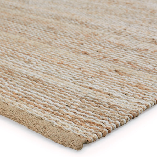 Jaipur Living Kate Lester + Jaipur Living Harman Natural Rosier Modern Global Handmade Indoor Rug Beige 10'x14'