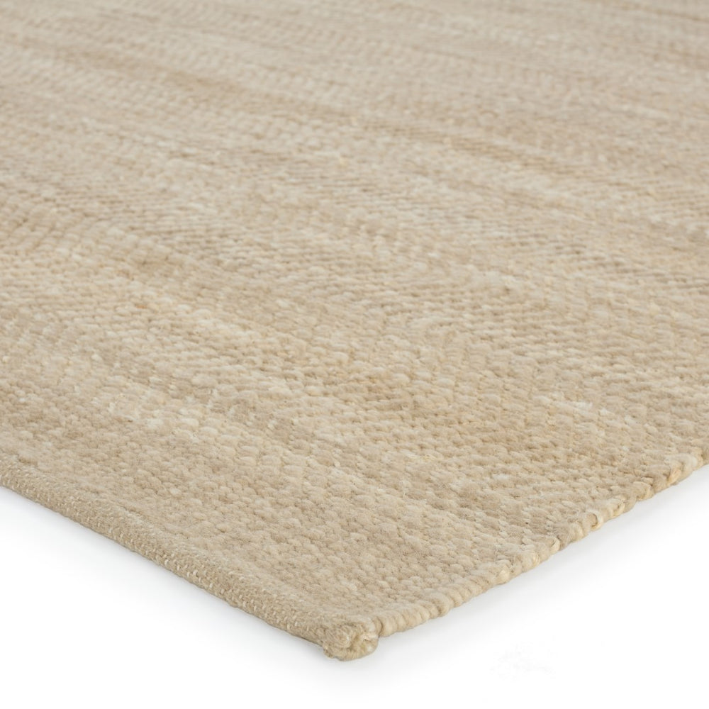 Jaipur Living Kate Lester + Jaipur Living Harman Natural Esdras Modern Global Handmade Indoor Rug Beige 10'x14'