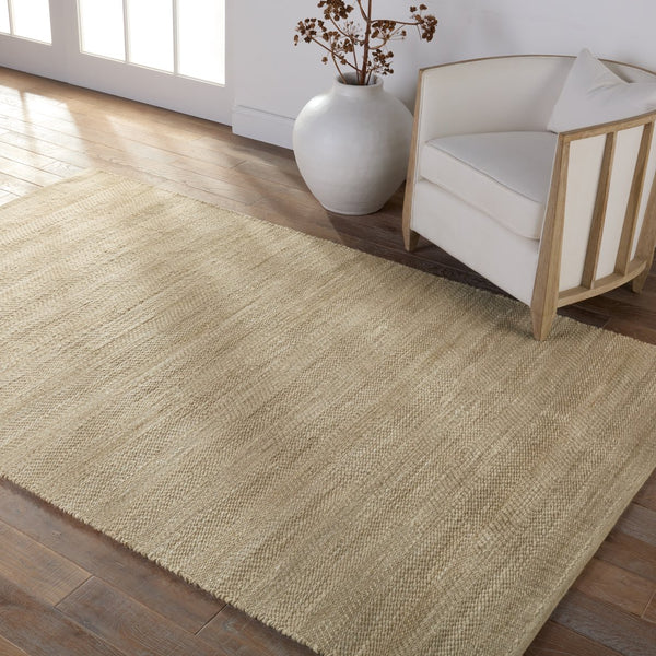 Jaipur Living Harman Natural By Kate Lester Esdras Hnl05 Handwoven Handmade 60% Wool 40% Jute Solids Solid Indoor Rug Taupe, Khaki 60% Wool 40% Jute, 100% Cotton Rug154207