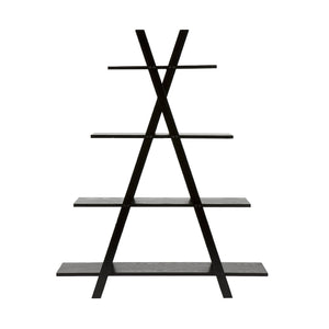 Safavieh X Etagere Bookcase With Iron Frame And Birch Veneer Shelves For Modern Home Display HO0911