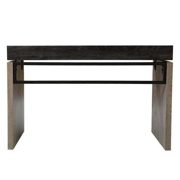 Safavieh Hapsford Two Tone Farmhouse Writing Desk Compact Mdf Top For Home Office Or Apartment HO1142637