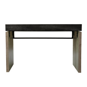 Safavieh Hapsford Two Tone Farmhouse Writing Desk Compact Mdf Top For Home Office Or Apartment HO1142637