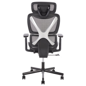Safavieh Joanna Ergonomic Height Adjustable Office Chair With Contoured Seat And Modern Matte Frame HO380101
