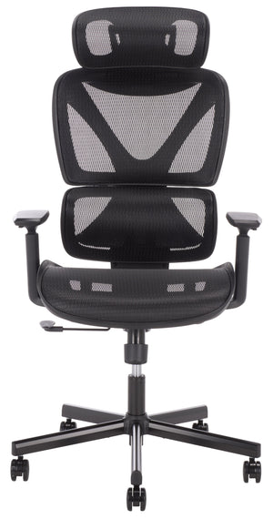 Safavieh Joanna Ergonomic Height Adjustable Office Chair With Contoured Seat And Modern Matte Frame HO380101