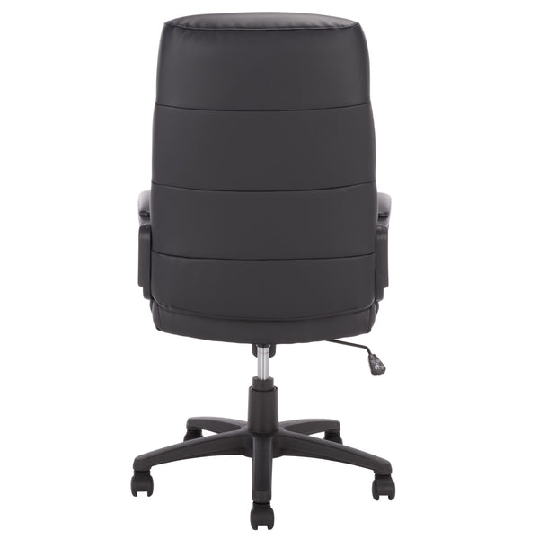 Safavieh Victoria Ergonomic Adjustable Desk Chair With Padded Fabric Seat And Rolling Casters HO380301