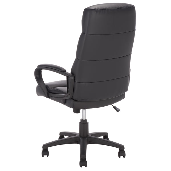 Safavieh Victoria Ergonomic Adjustable Desk Chair With Padded Fabric Seat And Rolling Casters HO380301