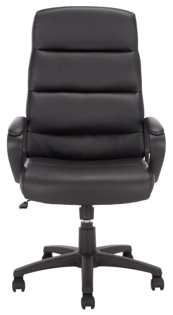 Safavieh Victoria Ergonomic Adjustable Desk Chair With Padded Fabric Seat And Rolling Casters HO380301