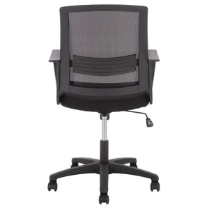 Safavieh Christine Ergonomic Office Chair Foam Cushioned Compact Seat For Modern Home Workspace HO380501