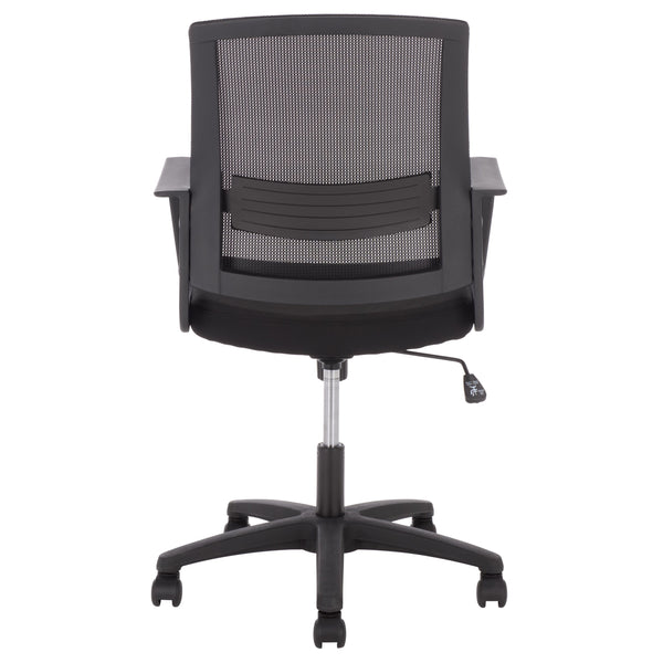 Safavieh Christine Ergonomic Office Chair Foam Cushioned Compact Seat For Modern Home Workspace HO380501