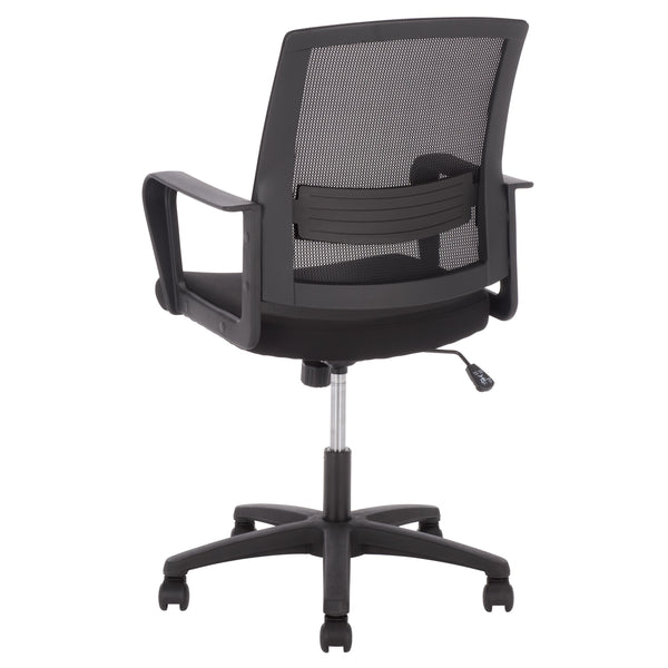 Safavieh Christine Ergonomic Office Chair Foam Cushioned Compact Seat For Modern Home Workspace HO380501
