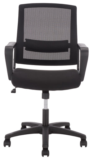 Safavieh Christine Ergonomic Office Chair Foam Cushioned Compact Seat For Modern Home Workspace HO380501