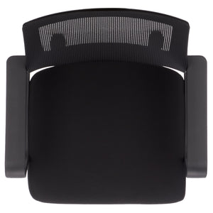 Safavieh Christine Ergonomic Office Chair Foam Cushioned Compact Seat For Modern Home Workspace HO380501