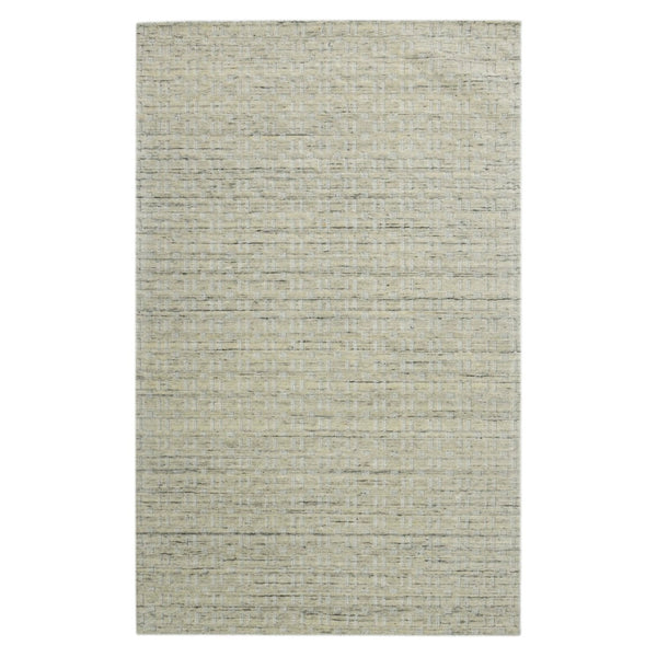 AMER Rugs Houston Aliya HOU-2 Hand-Loomed Handmade New Zealand Natural Wool Transitional Geometric Rug Beige 8'9" x 11'9"