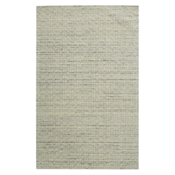 Amer Rugs Houston Modern Geometric Hand-woven Area Rug – Cozy 100% New Zealand Wool For Stylish Home Décor Beige Wool Hou20203