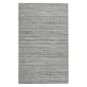 Amer Rugs Houston Modern Geometric Hand-woven Area Rug – Cozy 100% New Zealand Wool For Stylish Home Décor Light Gray Wool Hou30203