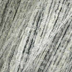 Amer Rugs Houston Modern Geometric Hand-woven Area Rug – Cozy 100% New Zealand Wool For Stylish Home Décor Light Gray Wool Hou30203