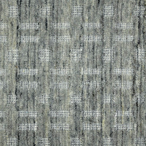 AMER Rugs Houston Aliya HOU-4 Hand-Loomed Handmade New Zealand Natural Wool Transitional Geometric Rug Gray 8'9" x 11'9"