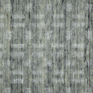 Amer Rugs Houston Modern Geometric Hand-woven Area Rug – Cozy 100% New Zealand Wool For Stylish Home Décor Natural Gray Wool Hou40203