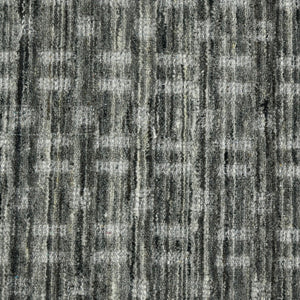 Amer Rugs Houston Modern Geometric Hand-woven Area Rug – Cozy 100% New Zealand Wool For Stylish Home Décor Dark Gray Wool Hou50203