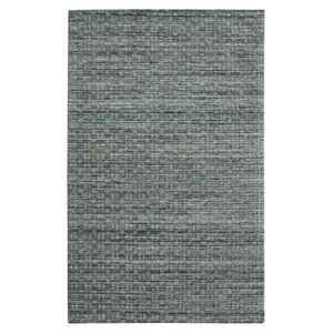 Amer Rugs Houston Modern Geometric Hand-woven Area Rug – Cozy 100% New Zealand Wool For Stylish Home Décor Turq Gray Wool Hou60203