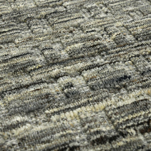 Amer Rugs Houston Modern Geometric Hand-woven Area Rug – Cozy 100% New Zealand Wool For Stylish Home Décor Brown Wool Hou70203