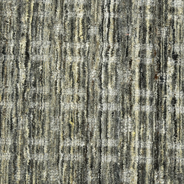 Amer Rugs Houston Modern Geometric Hand-woven Area Rug – Cozy 100% New Zealand Wool For Stylish Home Décor Brown Wool Hou70203