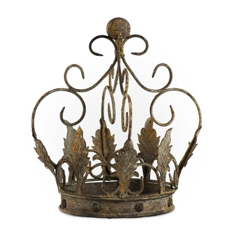 Zentique Victoria Metal Lantern Rustic Metal Frame with Clear Panels for Pillar Candles, LED Lights, Indoor/Outdoor Charm W8.5 x H10 x D9 HR10329S.14